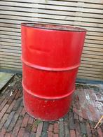 Olievat, vuurkorf, stookton - 200 liter, Tuin en Terras, Vuurkorven, Ophalen, Gebruikt