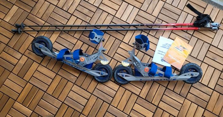 Skikes, Sport en Fitness, Skiën en Langlaufen, Zo goed als nieuw, Schoenen, Overige merken, 160 tot 180 cm, Ophalen