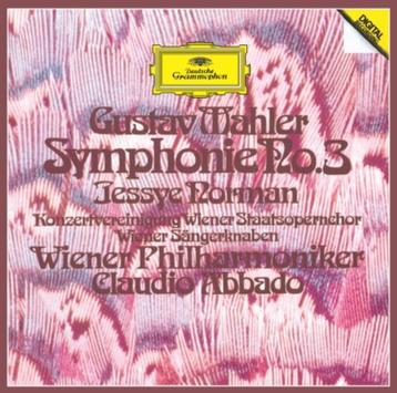 MAHLER Symphonie no. 3 2 - CD ABBADO NORMAN DG RARE beschikbaar voor biedingen