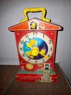 Vintage Fisher Price Muziekdoos Klok 1962-1968, Kinderen en Baby's, Speelgoed | Fisher-Price, Ophalen of Verzenden, Gebruikt, Overige typen