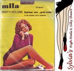 Vintage Mila 30 denier mousse panty-nylons in grote m. 46-48, Kleding | Dames, Leggings, Maillots en Panty's, Verzenden, Nieuw