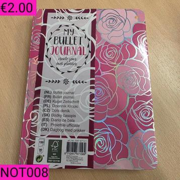 Journals en notebooks deel 2 beschikbaar voor biedingen