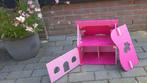 Schattig roze poppenhuis - een droom voor elk kind!, Verzamelen, Poppenhuizen en Toebehoren, Ophalen, Poppenhuis