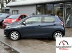 Peugeot 108 1.0 VTi Allure AUTOMAAT NAVI 1E EIGENAAR NW APK, Auto's, Peugeot, Stof, Gebruikt, Zwart, Met garantie (alle)