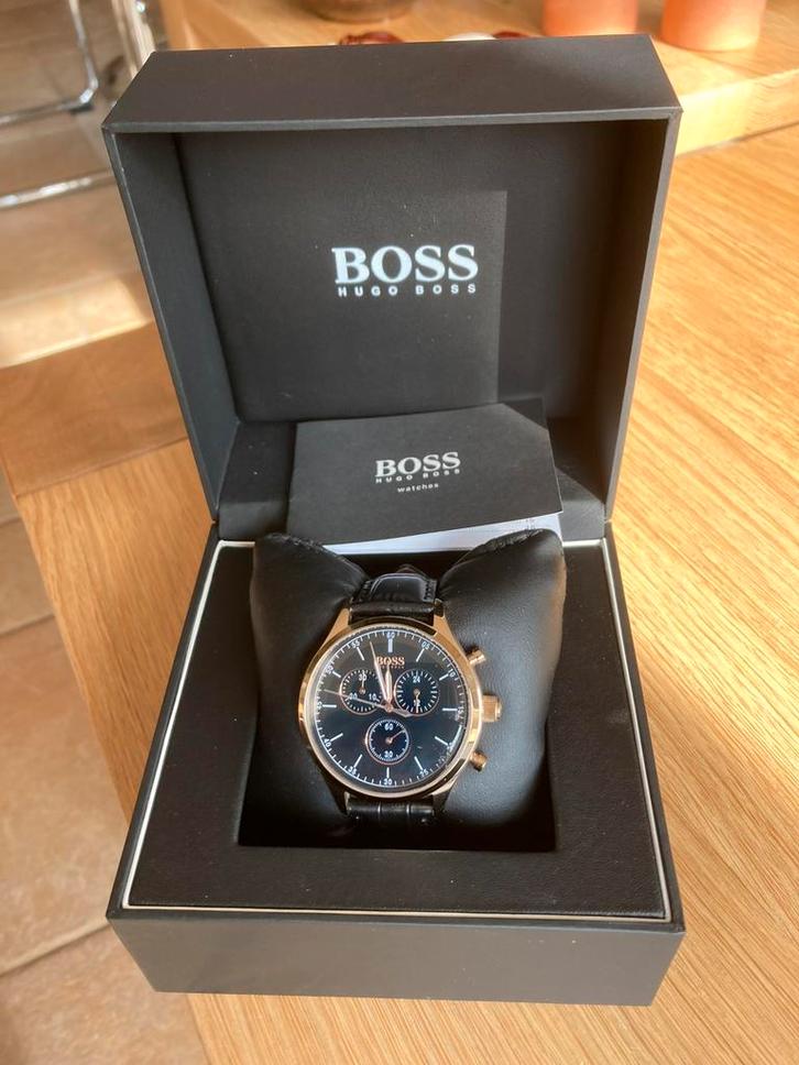 BOSS - Horloge, Sieraden, Tassen en Uiterlijk, Horloges | Heren, Zo goed als nieuw, Ophalen of Verzenden