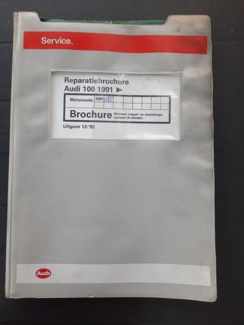 Werkplaatsboek Audi A6 100 S4 V8 4,2  Motronic inspuiting, Auto diversen, Handleidingen en Instructieboekjes, Ophalen of Verzenden