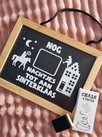Sinterklaas Aftelbordje - Krijtbord, Ophalen of Verzenden, Nieuw, Wanddecoratie