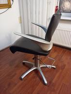 Kappers stoel/kapsters Stoel/ Barber Chair, Huis en Inrichting, Stoelen, Ophalen, Gebruikt, Zwart, Salon/huis