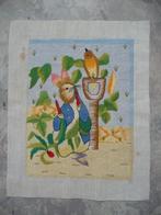 Borduurwerk "Peter Rabbit", Hobby en Vrije tijd, Ophalen of Verzenden, Gebruikt, Handborduren, Onderdeel of Toebehoren