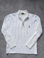 Ralph Lauren Zip Up Trui, Verzenden, Nieuw, Maat 48/50 (M), Wit