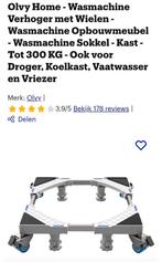 Olvy wasmachine verhoger op wielen, Witgoed en Apparatuur, Ophalen of Verzenden, Nieuw