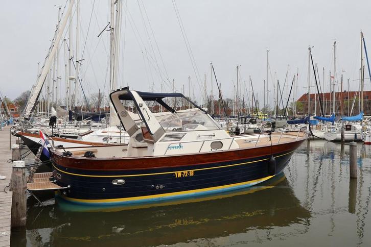Apreamare 9 Semi Cabinato, Watersport en Boten, Motorboten en Motorjachten, Gebruikt, Polyester, 9 tot 12 meter, Diesel, 50 pk of meer