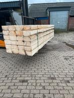 Vuren balk hout 15x25x400 bielzen  stapelblokken chalets, Doe-het-zelf en Verbouw, Hout en Planken, Ophalen of Verzenden