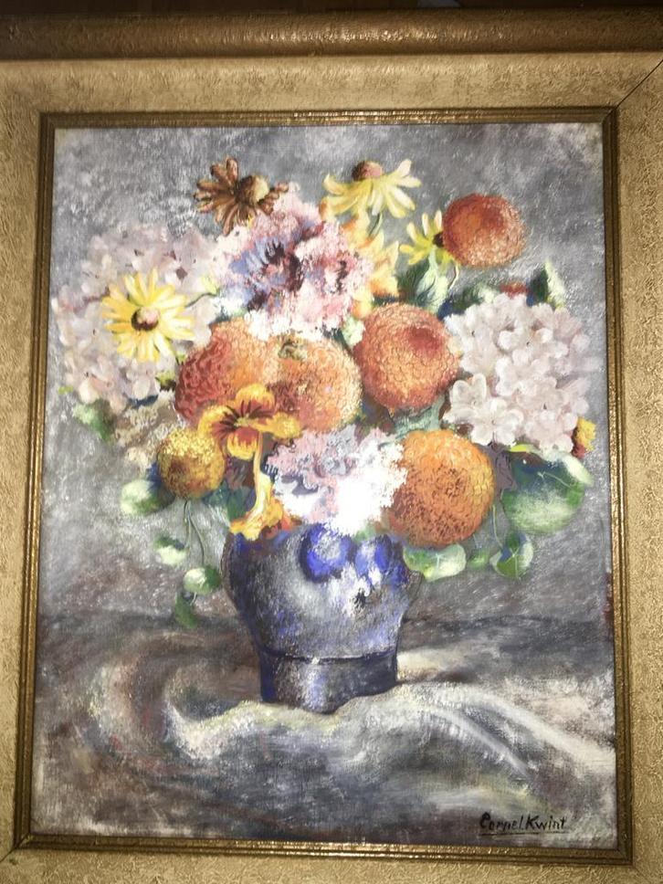 Cornel Kwint - uniek mooie voorstelling, Antiek en Kunst, Kunst | Schilderijen | Klassiek, Ophalen of Verzenden