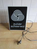 Zuiver Scheerwol lichtreclame reclame lichtbak wol, Verzamelen, Ophalen of Verzenden, Gebruikt, Lichtbak of (neon) lamp