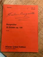 Burgmüller 25 Etüden op. 100 - Wiener Urtext Edition, Klassiek, Ophalen of Verzenden, Zo goed als nieuw, Artiest of Componist