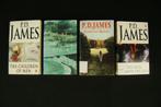 4x Boeken van P.D. James (1989-1994), Gelezen, Ophalen of Verzenden, P.D. James, Nederland