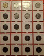 munten Nederland, Postzegels en Munten, Munten | Nederland, Setje, Zilver, 1 gulden, Ophalen of Verzenden
