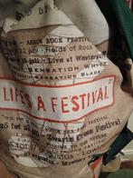 Festival tas , schouder- ,handtas,, Ophalen, Zo goed als nieuw, Beige