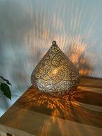 Sfeerlamp/tafellamp oriëntaals stijl, Huis en Inrichting, Lampen | Tafellampen, Ophalen of Verzenden, Nieuw, Metaal, Minder dan 50 cm