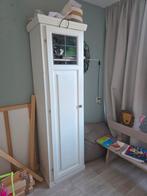 Kast met legplanken en glas in lood, Ophalen, Glas, 50 tot 100 cm, Landelijk