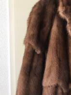 Royale Nerts bontjas A-lijn model Mt 44(42-46), Kleding | Dames, Verzenden, Zo goed als nieuw, Maat 42/44 (L), Bruin