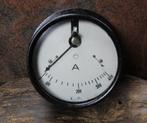 Amperemeter Groot Vintage Oud Deco zeldzaam, Ophalen of Verzenden