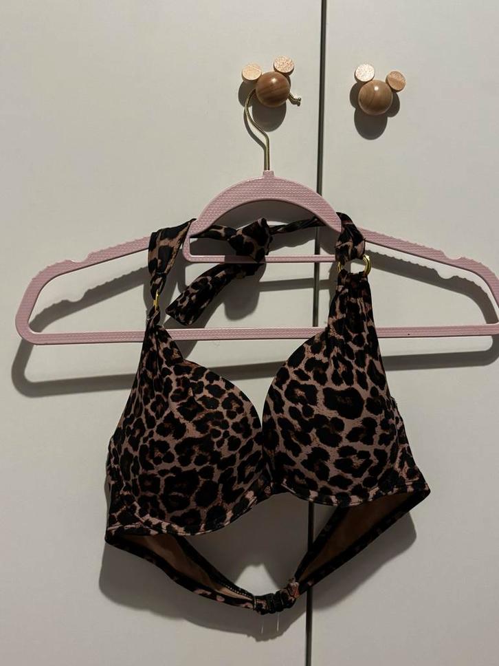 Panter bikini topje Hunkemöller | maat 75D, Kleding | Dames, Badmode en Zwemkleding, Gedragen, Bikini, Bruin, Ophalen of Verzenden