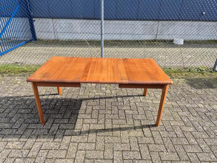 50% korting - totale leegverkoop Vintage & Design - N. Bach, Huis en Inrichting, Tafels | Eettafels, Gebruikt, 50 tot 100 cm, Rechthoekig