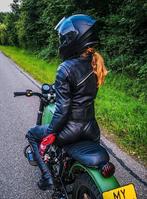 Leren dames motor pak Café Racer maat 36, Motoren, Kleding | Motorkleding, Broek | leer, Dames, Tweedehands, Cafe Racer