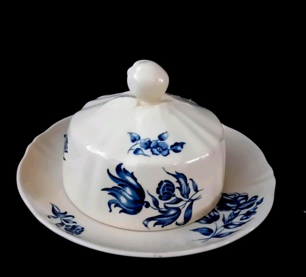 Petrus Regout 'Bouquet Bleu' botervloot, Ophalen of Verzenden