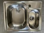 RVS FRANKE gootsteenbak grote en kleine, Huis en Inrichting, Keuken | Keukenelementen, Ophalen, Zo goed als nieuw