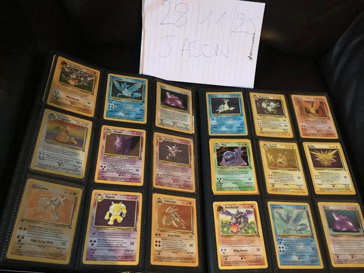 Fossil set engels - alle 62 kaarten apart te koop per stuk, Hobby en Vrije tijd, Verzamelkaartspellen | Pokémon, Gebruikt, Meerdere kaarten