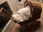 Unieke vintage rieten poppenwagen – in perfecte staat, Ophalen, Zo goed als nieuw, Overige typen