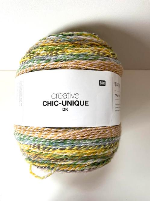 RICO/ Creative Chic-Unique kleur DK 010 Forest N I E U W, Hobby en Vrije tijd, Breien en Haken, Nieuw, Breien of Haken, Wol of Garen