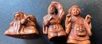 3 Ojimes in buxushout, Antiek en Kunst, Ophalen of Verzenden