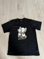 Zwart KAWS x Uniqlo T-shirt - Maat XL, Uniqlo, Zwart, Maat 56/58 (XL), Ophalen of Verzenden