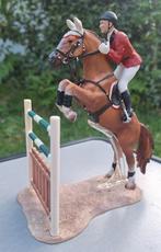 SCHLEICH SPRINGRUITER 2, Ophalen of Verzenden, Zo goed als nieuw, Paard, Beeldje of Figuurtje