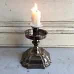 Sale verzilverde kandelaar *tres belle*, Antiek en Kunst, Ophalen of Verzenden
