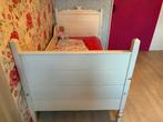 LAATSTE KANS! Antiek houten ledikant/kinderbed wit, 85 tot 100 cm, Gebruikt, 180 cm of meer, Ophalen