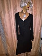 Prachtige jurk van cora kemperman maat L zwart zgan, Kleding | Dames, Zwart, Maat 42/44 (L), Ophalen of Verzenden, Boven de knie