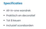 Buffalo keu rek all in one grote korting  licht of donker, Sport en Fitness, Biljarten en Poolen, Nieuw, Overige typen, Ophalen of Verzenden