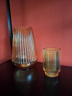 Vaas & Waxinelichthouder Set, Ophalen, Overige kleuren, Minder dan 50 cm, Glas