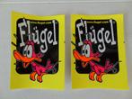 NIEUW! 2 Flugel Stickers >Snelle Verzending!<, Ophalen of Verzenden, Nieuw, Overige typen