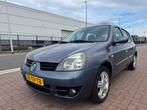 Renault Clio 1.2-16V Campus /Airco/5 drs/St.bkr/Frisse APK, Stof, Gebruikt, 4 cilinders, Blauw