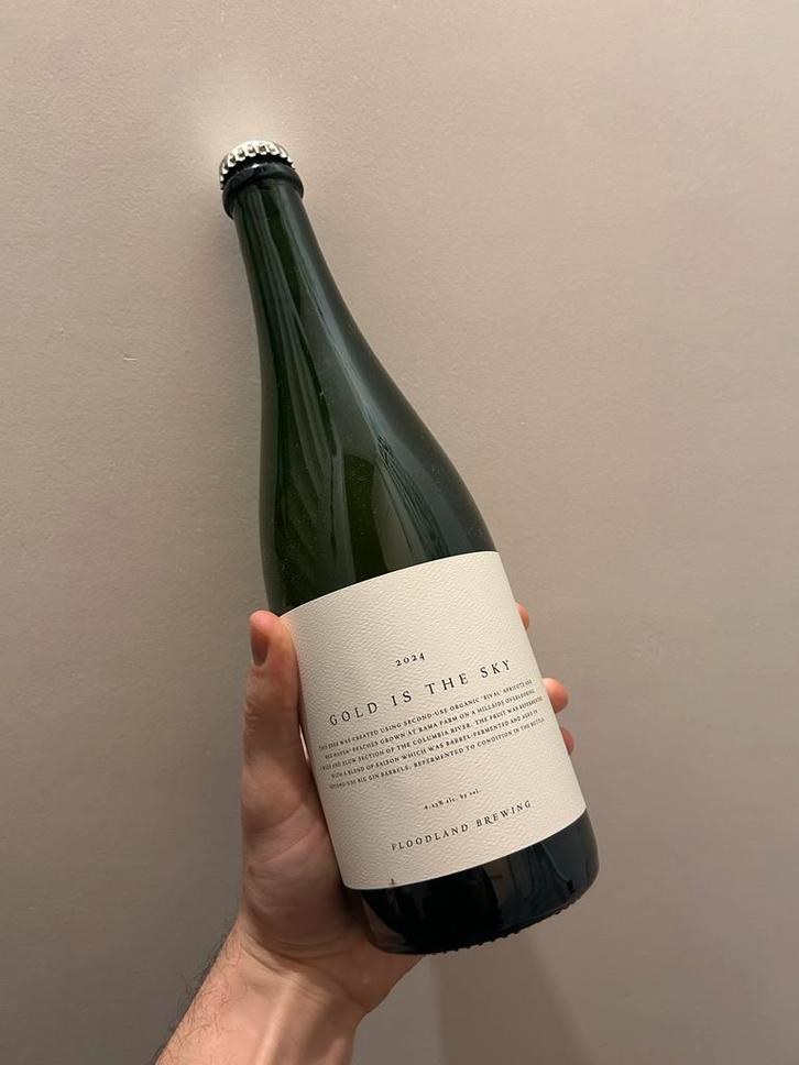 Floodland - Gold is the Sky 2024, Verzamelen, Biermerken, Nieuw, Overige typen, Overige merken, Ophalen of Verzenden