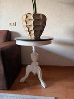 Stijlvolle Bijzettafel van Riviera maison, Huis en Inrichting, Minder dan 55 cm, Gebruikt, Rond, Hout