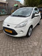 Ford Ka 1.2 51KW 2010 Wit, Auto's, Voorwielaandrijving, 4 cilinders, 4 stoelen, Wit