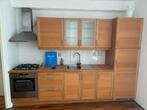 Gebruikte keuken, gratis afhalen, Huis en Inrichting, Keuken | Complete keukens, Ophalen, Gebruikt, Bruin, Enkelwandige keuken