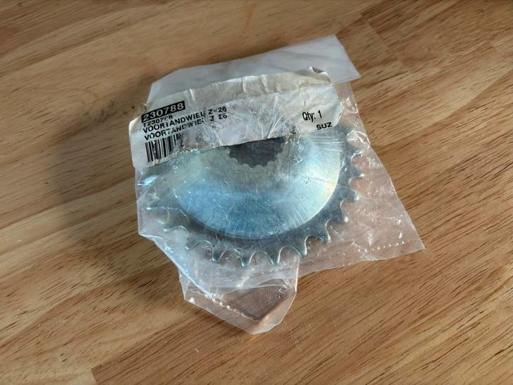 Tomos Voortandwiel Origineel 26 Tands, Fietsen en Brommers, Brommeronderdelen | Algemeen, Nieuw, Overige typen, Verzenden